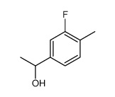 Benzenemethanol, 3-fluoro-alpha,4-dimethyl- (9CI) Structure