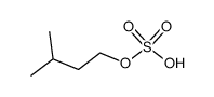 isopentyl hydrogen sulfate结构式