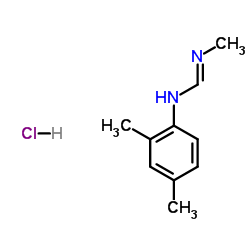 N'-(2,4-二甲基苯基)-N-甲基甲酰胺盐酸盐图片
