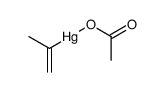 isopropenylmercuric acetate Structure