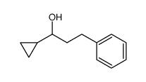 1-cyclopropyl-3-phenyl-1-propanol Structure