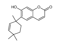 7-Hydroxy-6-(1,4,4-trimethyl-2-cyclohexen-1-yl)-2H-1-benzopyran-2-one picture