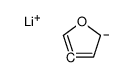 lithium,3H-furan-3-ide Structure