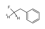 2-Phenyl-1-fluorethan-1.1-d2结构式