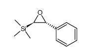 (E)-β-phenylepoxyethyltrimethylsilane结构式
