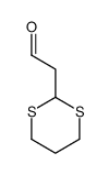 2-(1,3-dithian-2-yl)acetaldehyde结构式