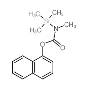 Carbamic acid, methyl(trimethylsilyl)-,1-naphthyl ester (7CI,8CI) Structure