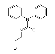 3-(2-hydroxyethyl)-1,1-diphenylurea结构式