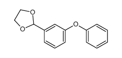 2-(3-phenoxyphenyl)-1,3-dioxolane结构式