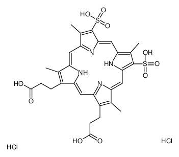 氘卟啉IX 2,4-二磺酸二盐酸盐图片