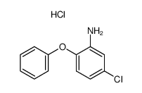 5-chloro-2-phenoxyanilinium chloride Structure