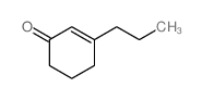 2-Cyclohexen-1-one,3-propyl-结构式