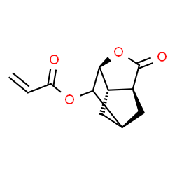 2-ACRYLATE-4-OXA-TRICYCLO[4.2.1.03.7]NONAN-5-ONE structure