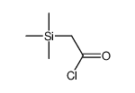 2-trimethylsilylacetyl chloride结构式