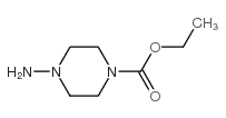 1-Piperazinecarboxylicacid,4-amino-,ethylester(9CI) structure