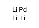 lithium,palladium (5:1)结构式