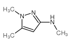 N,1,5-三甲基-1H-吡唑-3-胺结构式