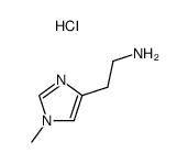 1-甲基组胺二盐酸盐结构式