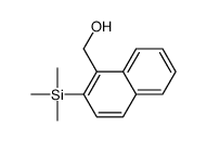 (2-trimethylsilylnaphthalen-1-yl)methanol Structure