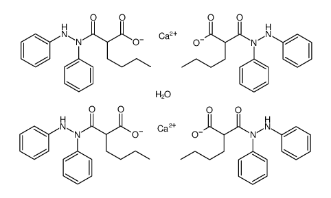 2-(anilino-phenyl-carbamoyl)hexanoic acid Structure