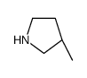 (S)-3-甲基吡咯烷结构式