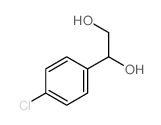 1-(4-chlorophenyl)ethane-1,2-diol结构式