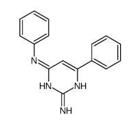 N4,6-二苯基嘧啶-2,4-二胺结构式