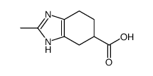 (9ci)-4,5,6,7-四氢-2-甲基-1H-苯并咪唑-5-羧酸结构式