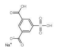 1,3-Benzenedicarboxylicacid, 5-sulfo-, sodium salt (1:?) Structure