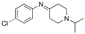 4-氯-N-[1-(1-甲基乙基)-4-亚哌啶基]苯胺结构式