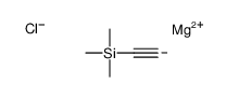 magnesium,ethynyl(trimethyl)silane,chloride Structure