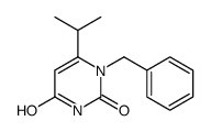 1-benzyl-6-propan-2-ylpyrimidine-2,4-dione Structure