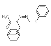 Acetic acid,1-(2-phenylethyl)-2-[[(phenylthio)methyl]imino]hydrazide结构式