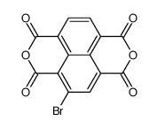 2-溴萘-1,4,5,8-四羧酸1,8:4,5-二酐结构式