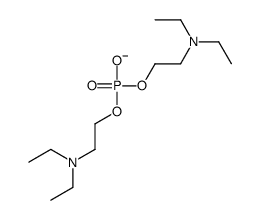 bis[2-(diethylamino)ethyl] phosphate Structure