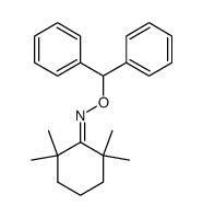 2,2,6,6-tetramethylcyclohexanone oxime diphenylmethyl ether Structure