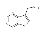 噻吩并[3,2-d]嘧啶-7-甲胺结构式