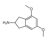 4,6-dimethoxy-2,3-dihydro-1H-inden-2-amine Structure