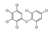 1,2,3,4-tetrachloro-5-(2,4,6-trichlorophenoxy)benzene结构式