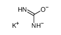 urea, dipotassium salt Structure