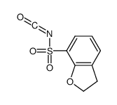 N-(oxomethylidene)-2,3-dihydro-1-benzofuran-7-sulfonamide结构式