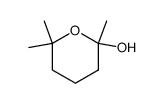 2-hydroxy-2,6,6-trimethyltetrahydropyran结构式
