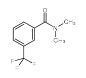 N,N-二甲基-3-(三氟甲基)苯甲酰胺结构式