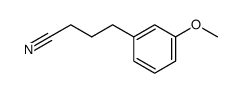 3-(3'-methoxyphenyl)-1-butyronitrile Structure