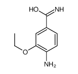 4-氨基-3-乙氧基苯甲酰胺结构式