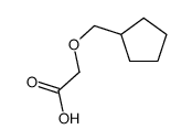 环戊基甲氧基-乙酸结构式
