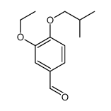 3-乙氧基-4-异丁氧基苯甲醛结构式
