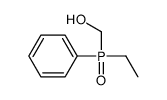 [ethyl(phenyl)phosphoryl]methanol Structure