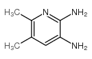 5,6-dimethylpyridine-2,3-diamine结构式