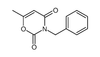 3-benzyl-6-methyl-1,3-oxazine-2,4-dione结构式